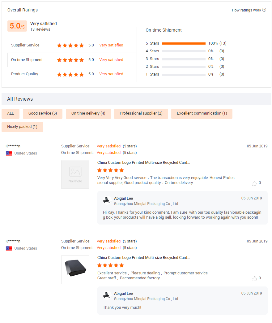 Client feedback 1 Client feedback 1
